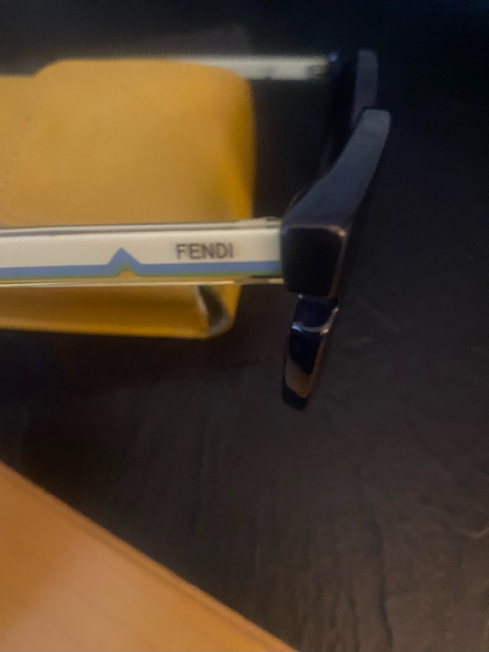 Fendi Black Round Sunglasses - Picture 5 of 8